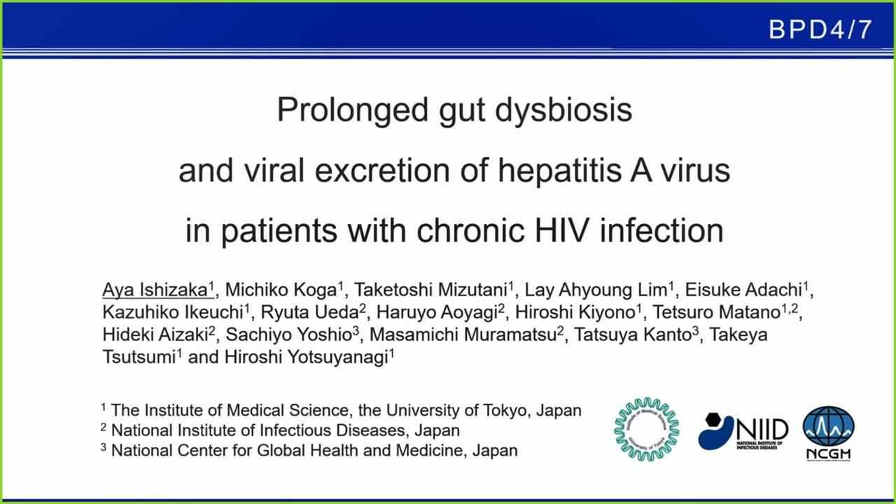 Bpd47 Prolonged Gut Dysbiosis And Viral Excretion Of Hepatitis A Virus In Patients With Chronic 